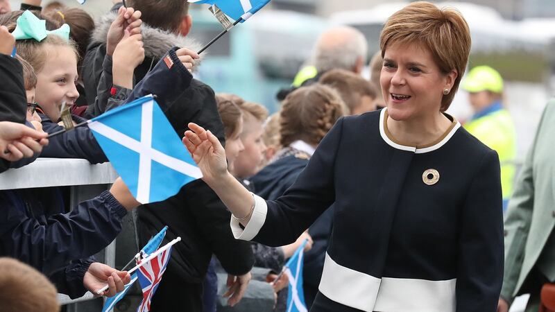 Scottish first minister Nicola Sturgeon said: “If one part of UK can retain regulatory alignment with EU and effectively stay in the single market – which is the right solution for Northern Ireland – there is surely no good practical reason why others can’t.” File photograph: Andrew Milligan/PA Wire