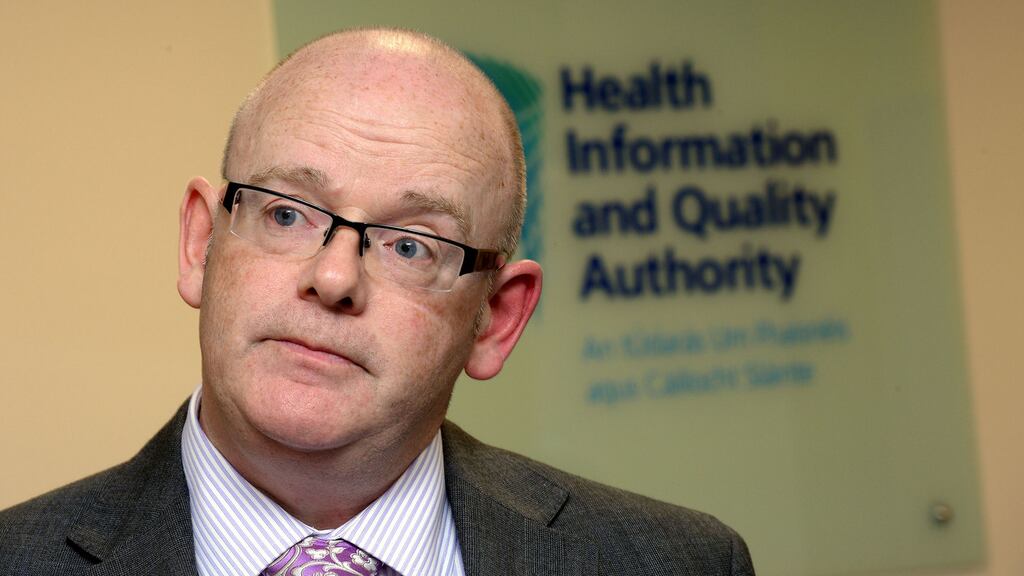 HIQA chief executive Phelim Quinn said id the standards of care in some residential centres for persons with disabilities remained ‘disturbing and chilling’. Photograph: Brenda Fitzsimons/The Irish Times