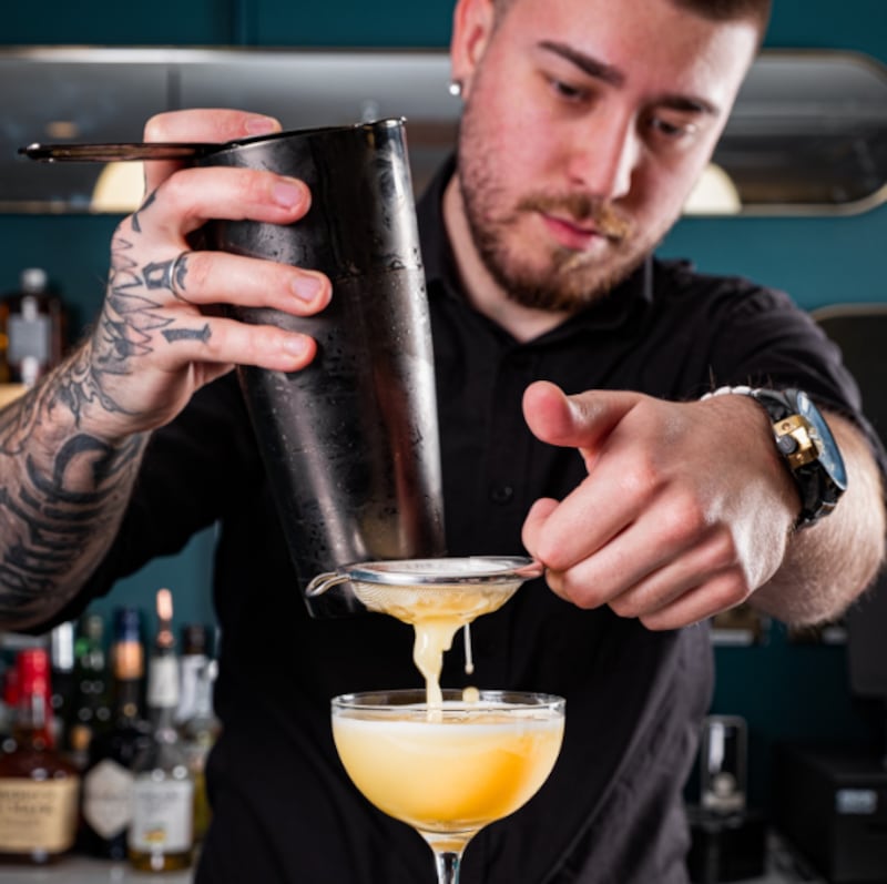 There are a range of upmarket cocktails on offer at the venue.