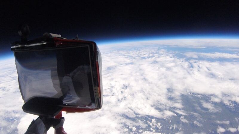 Space Balloon launched from Kerry reaches space. Photograph: International Space University