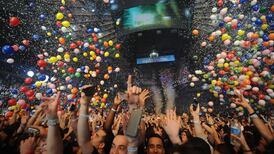 Dazzling displays welcome 2015 around the World