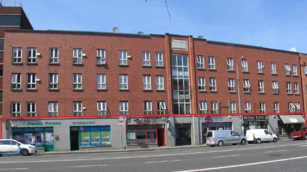 The Amiens Street investment consists of five units comprising 274sq m (2,950sq ft) of space.