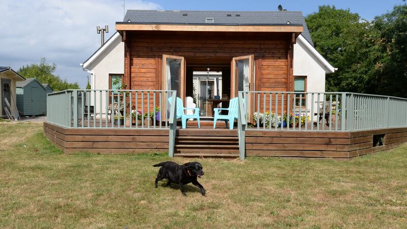 Room with a view:  The Power-Godson house in  Clonroche,  Co Wexford. Photograph: Alan Betson
