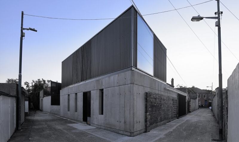 RIAI contender: Graham O’Sullivan’s Coal Lane House, in Dublin