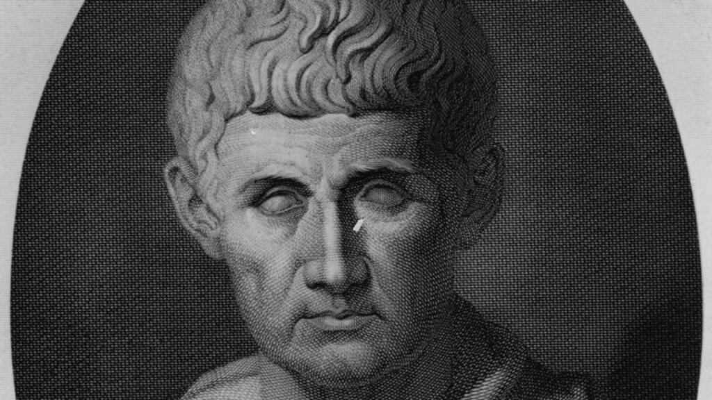 A bust of Greek philosopher Aristotle. Photograph: Hulton Archive/Getty Images