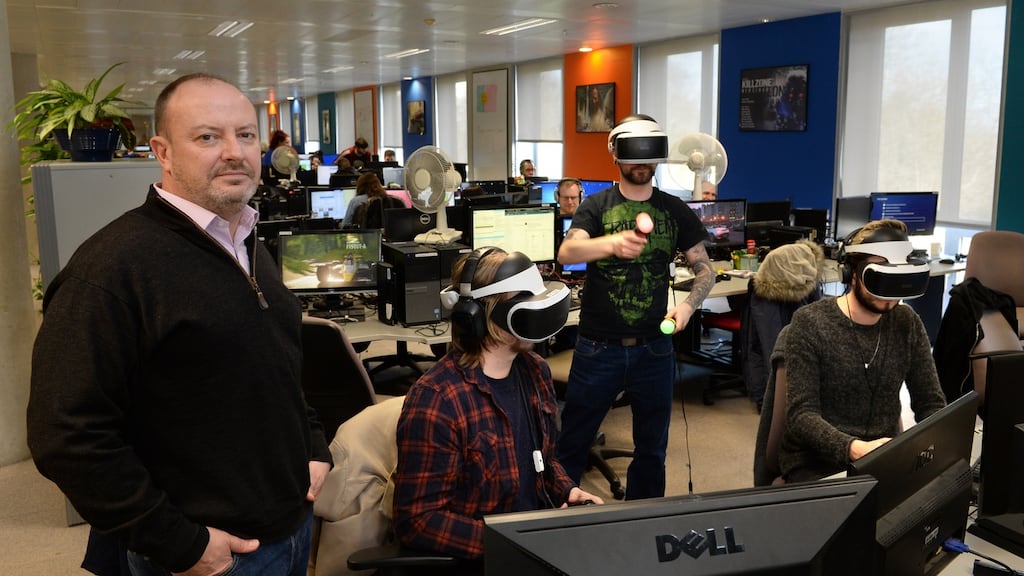 Andrew Day, chief executive of Keywords Studios. Photograph: Dara MacDonaill