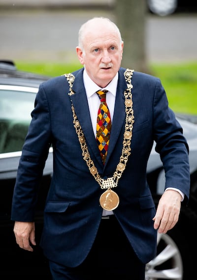 Cllr Nial Ring during his time as lord mayor of Dublin. Photograph: Tom Honan