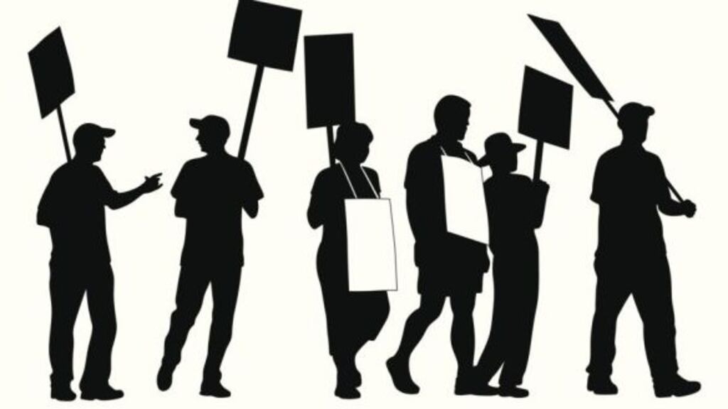 FF leader Micheál Martin called on Taoiseach Enda Kenny to produce a paper “outlining the full implications of what’s involved in terms of budget . . . and public pay policy”. Photographs: The Irish Times/Getty Images