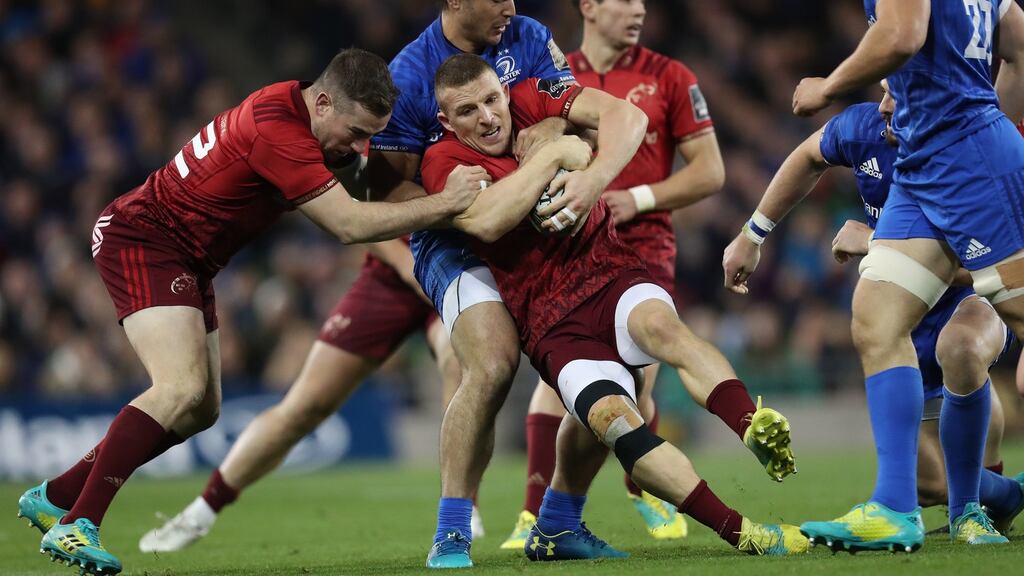 Leinster will take on Munster at the Aviva Stadium on Saturday, August 22nd with a 7.35pm kick-off. Photograph: Billy Stickland/Inpho