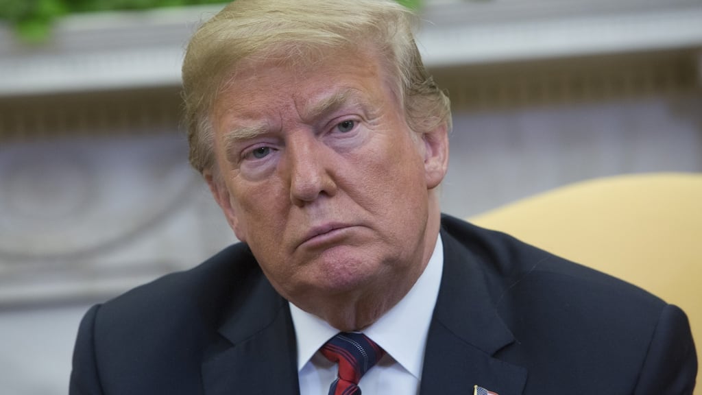 US president Donald Trump: After winning by warning voters they were being suckered, he’s made them all suckers. Photograph: Chris Kleponis