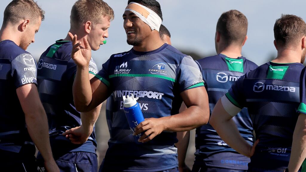 Connacht are looking for a first Pro12 win of the new season. Photograph: Donall Farmer/Inpho