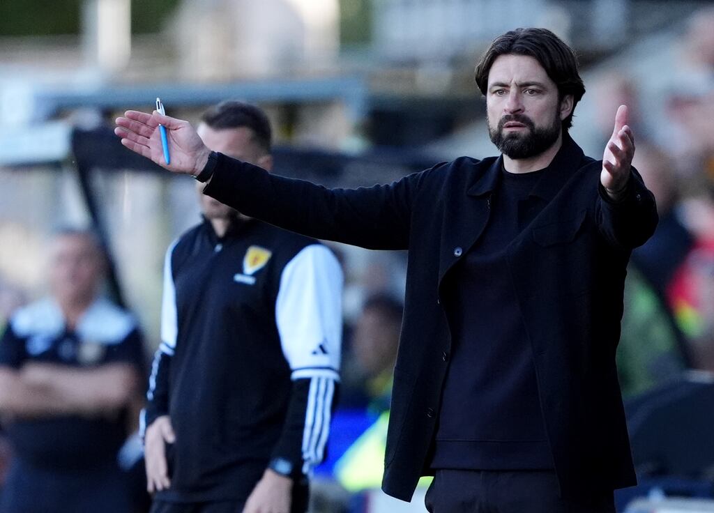 Rangers have sacked manager Russell Martin after his side won only five of 17 competitive matches as manager. Photograph: Andrew Milligan/PA Wire