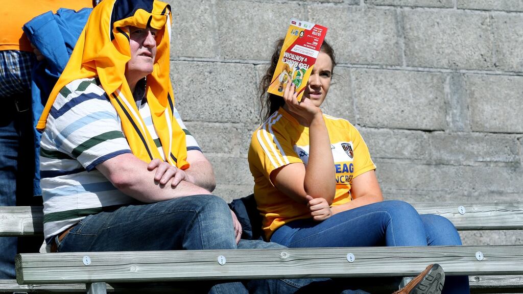 Antrim were no match for Donegal on Sunday. Photograph: Inpho