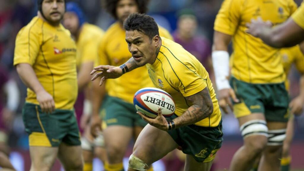 Digby Ioane has undergone a knee operation. Photograph: Getty Images
