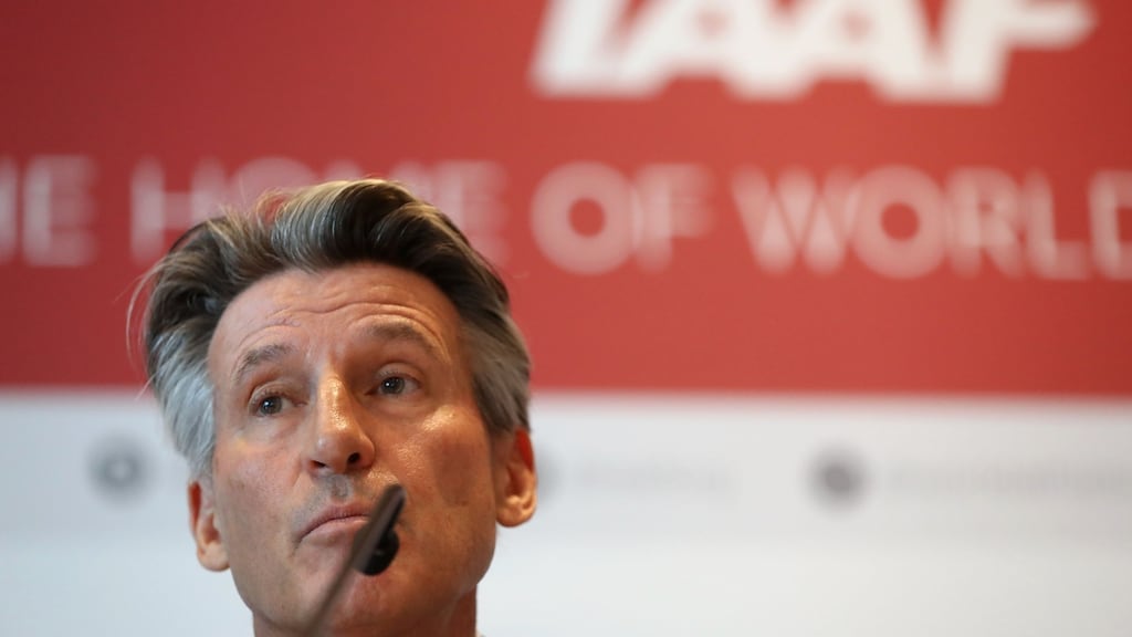 The International Association of Athletics Federations president Sebastian Coe. ‘I’ve never witnessed sport leaving any country in worse shape than when it’s been there.’ Photograph: Getty Images