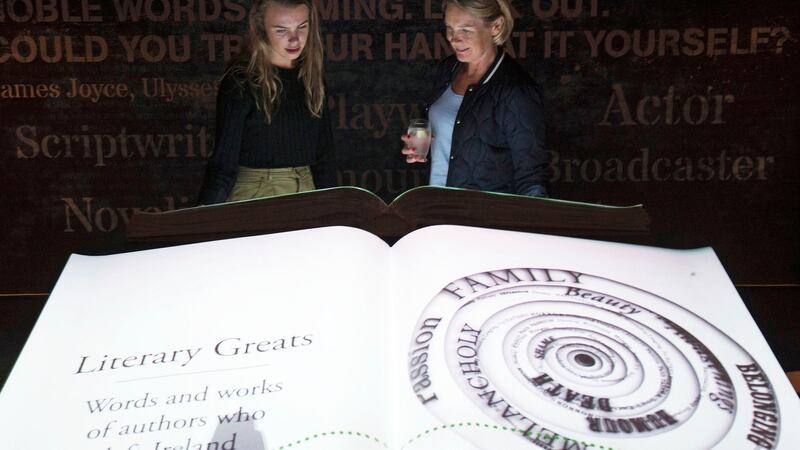 Cara and Aoife Daly at the launch of the Vica event. Photograph: Dave Meehan/ The Irish Times