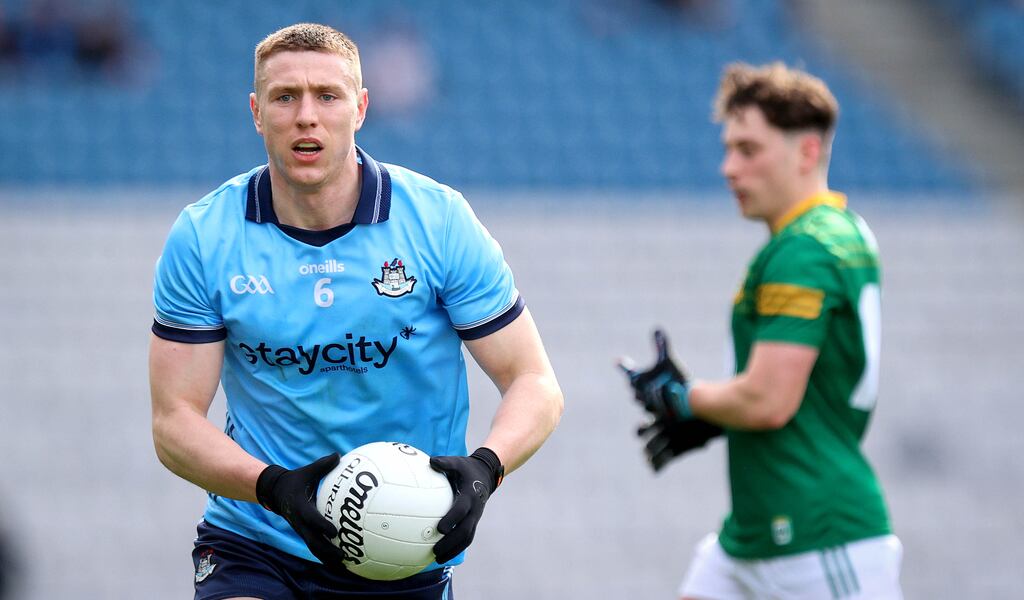 Dublin’s John Small ahead of last year's Leinster quarter-final against Meath at Croke Park. Photograph: Ryan Byrne/Inpho