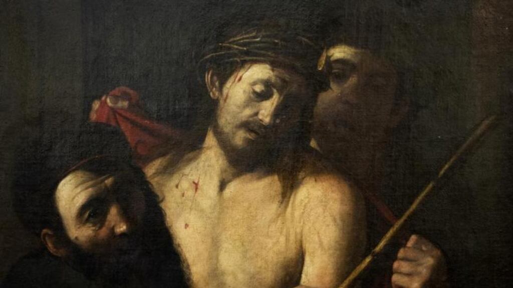 The painting was originally attributed in the online catalogue to a 17th-century artist who was a notable follower of Caravaggio. Photograph: Handout