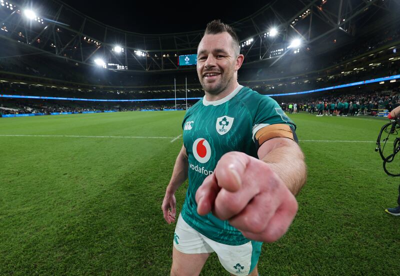Cian Healy will become Ireland's most capped player if he features against the Wallabies on Saturday. Photograph: Billy Stickland/Inpho