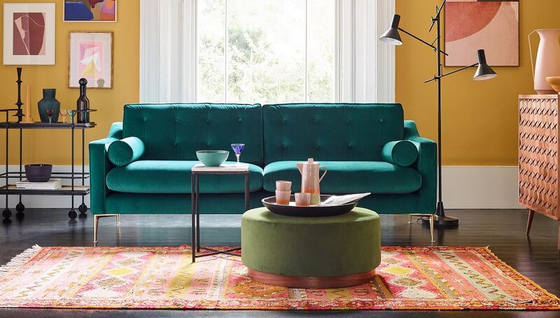 The DFS Interiors Inspiration Centre will feature four staged room sets