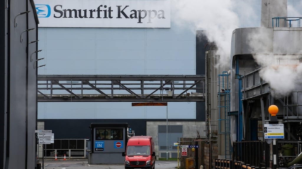 Smurfit Kappa, led by Tony Smurfit, rejected two bids from Memphis-based IP this year – in February and March – for failing to capture the group’s “intrinsic” business value and prospects. Photograph: Luke MacGregor/Bloomberg