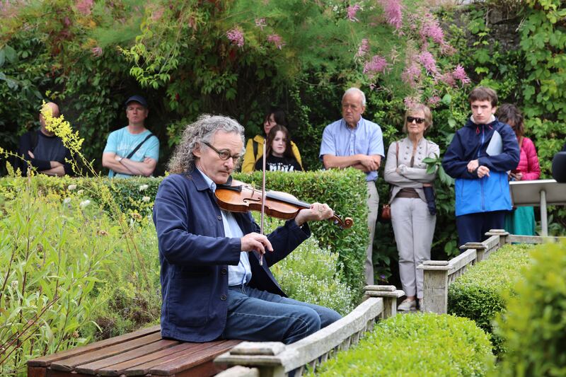 Martin Hayes performing at last year's Kilkenny Arts Festival. Photograph: Dara Mac Dónaill