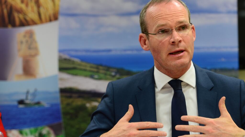 Minister for Agriculture Simon Coveney says he is confident a planned €50 million event centre for Cork will be built despite the fact work on the project has been delayed. Photograph: Dara Mac Donaill/The Irish Times.