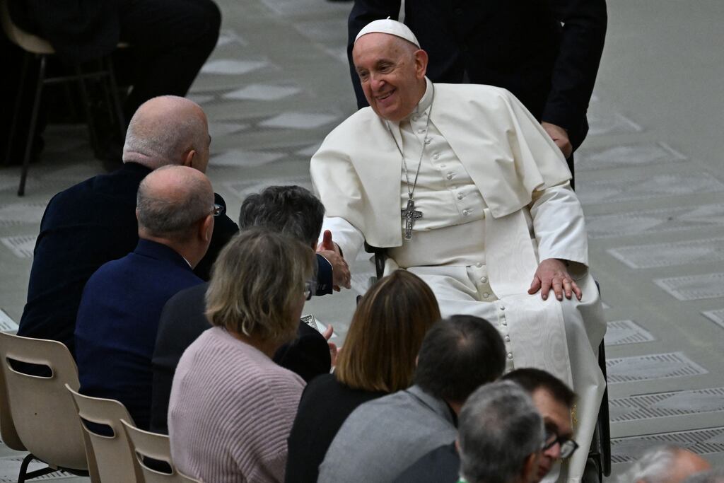 Pope Francis 'has brought a new springtime of hope and promise'. Photograph: ANDREAS SOLARO/AFP via Getty Images