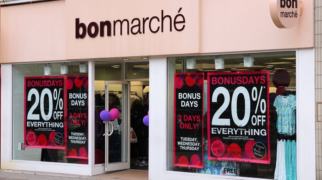 The retailer had warned on sales as early as March as it discounted heavily to clear unsold apparel. Photograph: iStock