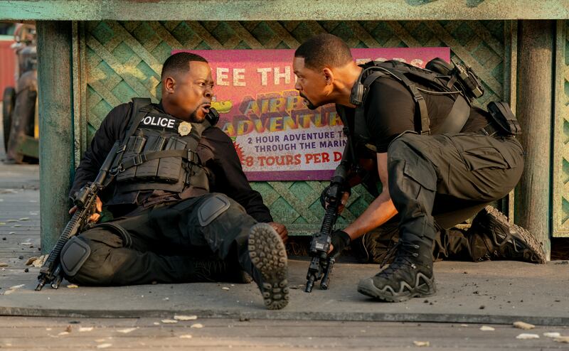 Martin Lawrence and Will Smith in Bad Boys: Ride or Die. Photograph: CTMG, Inc./Frank Mas