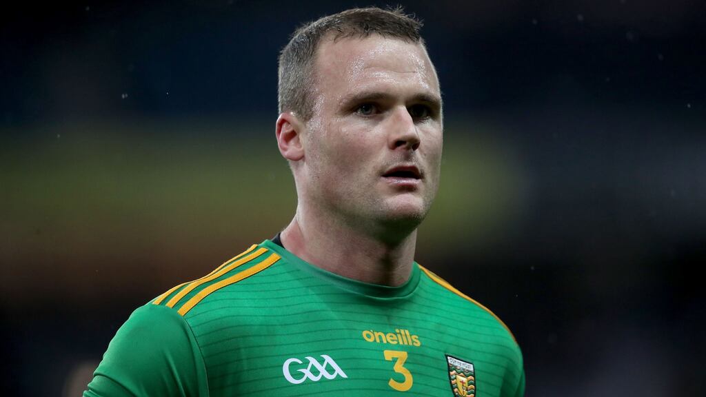 Neil McGee could return for Donegal for Saturday evening’s Allianz Football League semi-final against Dublin at Breffni Park. Photograph: Bryan Keane/Inpho