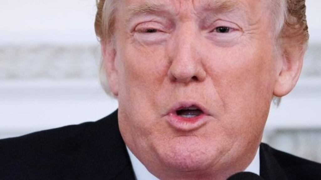 Taoiseach Leo Varadkar is due to meet President Donald Trump in the White House in just over two weeks’ time. Photograph: Mandel Ngan/AFP/Getty Images