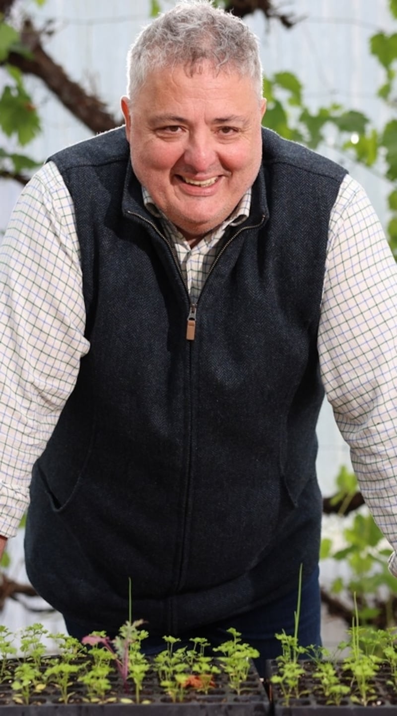 Richard Corrigan at Virginia Park Lodge in Co Cavan. He bought the 18th-century hunting estate in 2014, back when it was the Park Hotel. Photograph: Dara Mac Dónaill