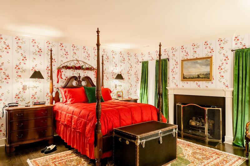 Home Alone: inside the McCallister mansion. Photograph: Airbnb