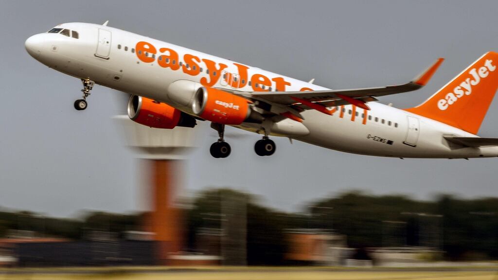 EasyJet will be keen to fill the vacuum left by Monarch at locations including Luton and London’s Gatwick airport. Photograph: Philippe Huguen/AFP/Getty Images