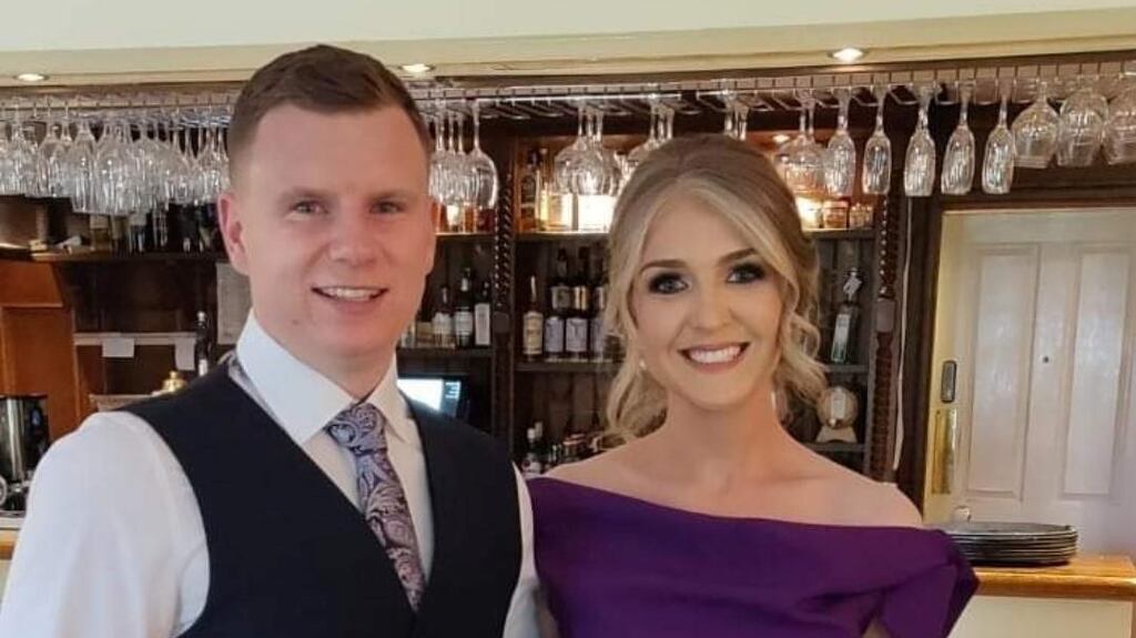 Vicki Lavin and Marc O’Connor have two dates for their wedding