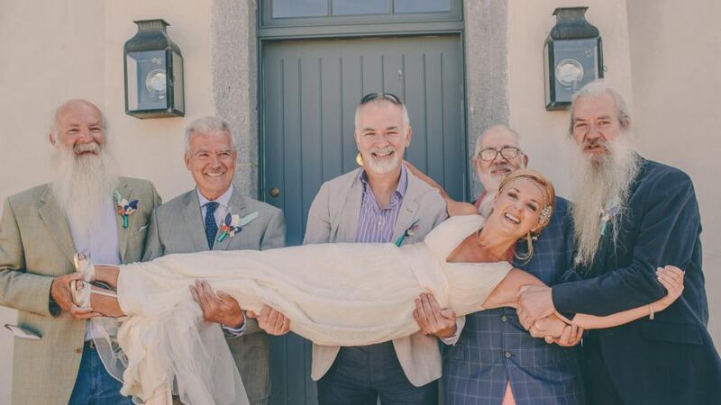 Rebecca Singleton and her five father figures
Photographer: Amy French