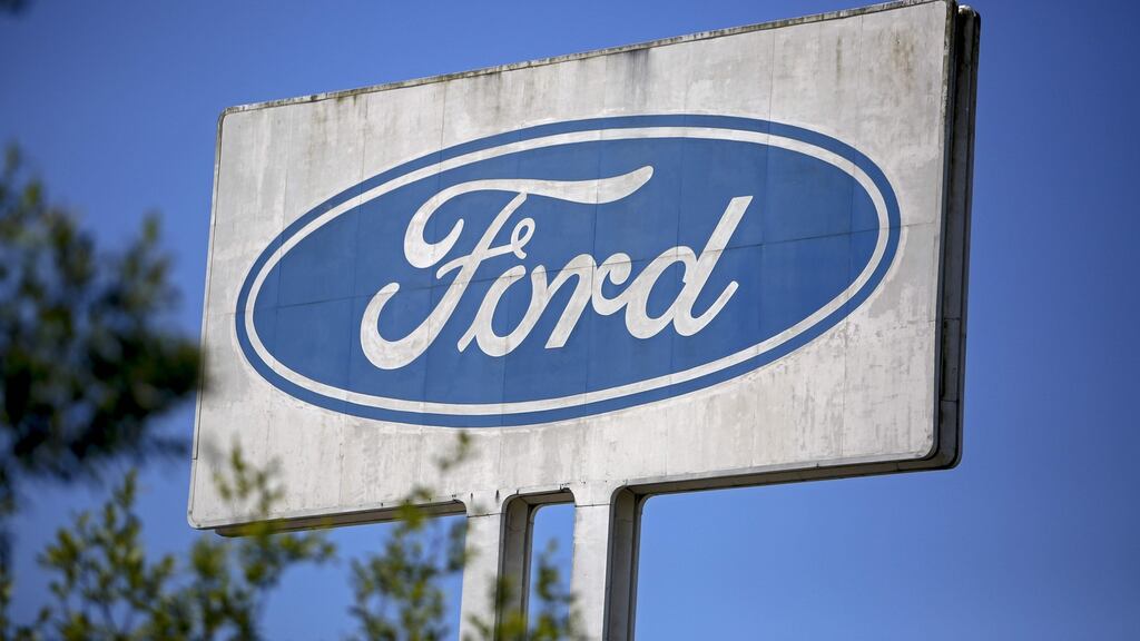 Ford Bridgend Engine plant in south Wales on the day it was confirmed the plant is to close next year. Photograph: by Geoff Caddick/AFP/Getty