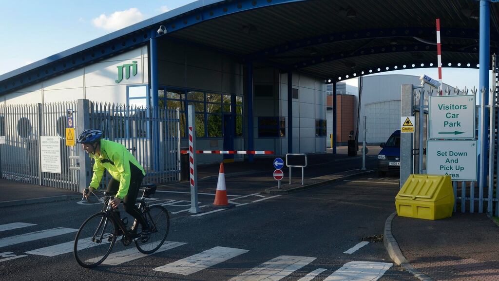 The JTI Gallaher site which has closed down and is now being sought by local engineering group Wrights. Photograph: Colm Lenaghan/Pacemaker Press