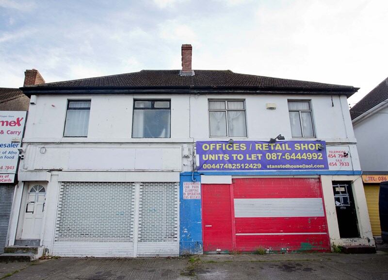 The property at 12/14 Old County Road, one of the overcrowded premises featured on the Prime Time Special Investigations Unit, which housed 40 tenants across 10 bedrooms. Photograph: Tom Honan