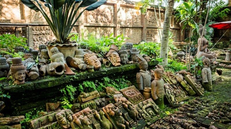 Terracotta statues, Chiang Mai, Thailand