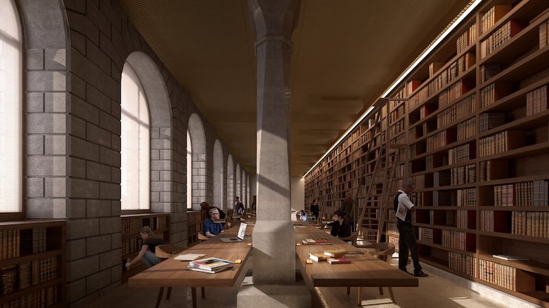 Renovation plans for Trinity’s Old Library include a new research centre.