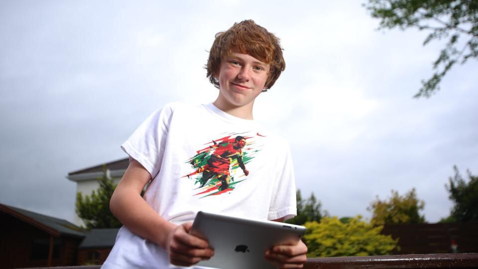Jordan Casey, app developer from Waterford City. Photograph:  Patrick Browne