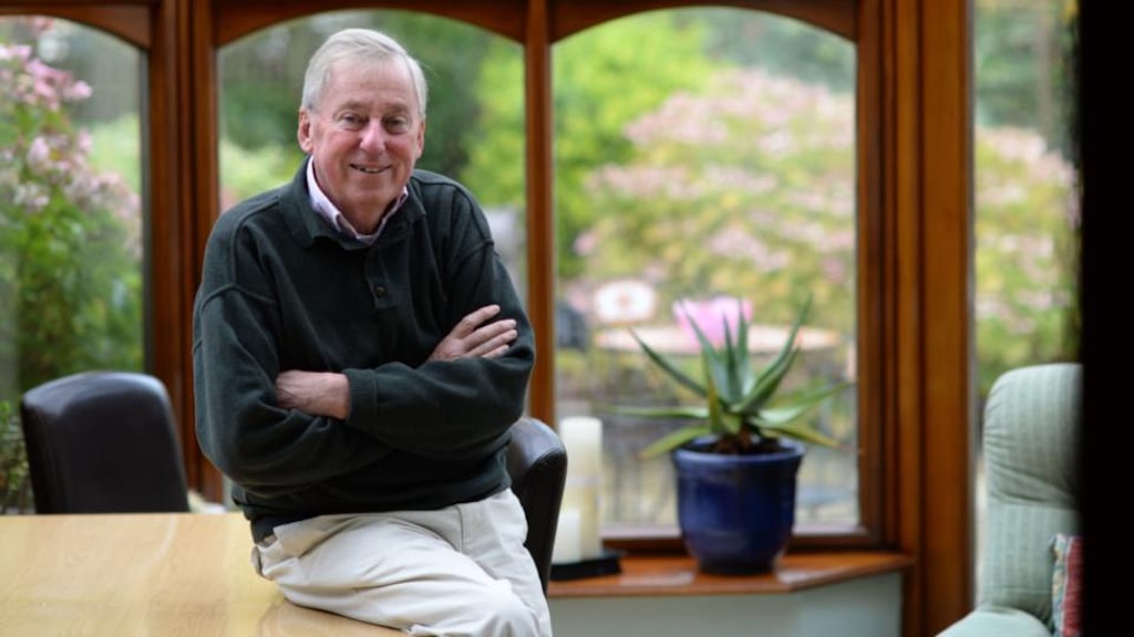 Maurice Manning: ‘I have averted serious liver disease and possible heart failure.’ Photograph: Dara Mac Dónaill