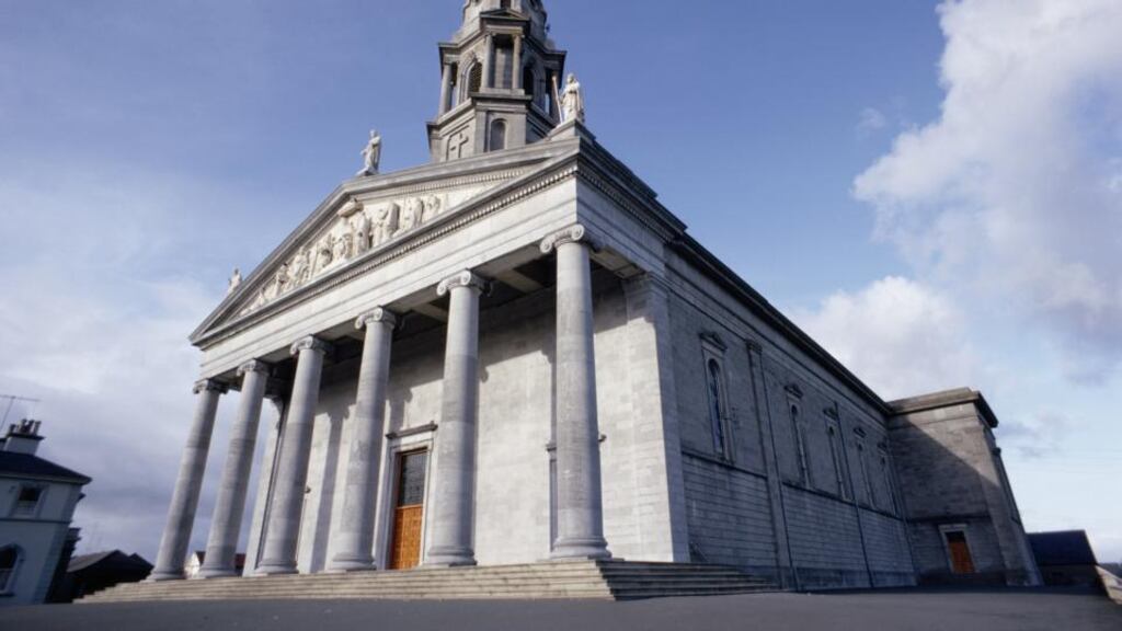 St Mel’s Cathedral pictured in 1967. Photograph: Getty Images.