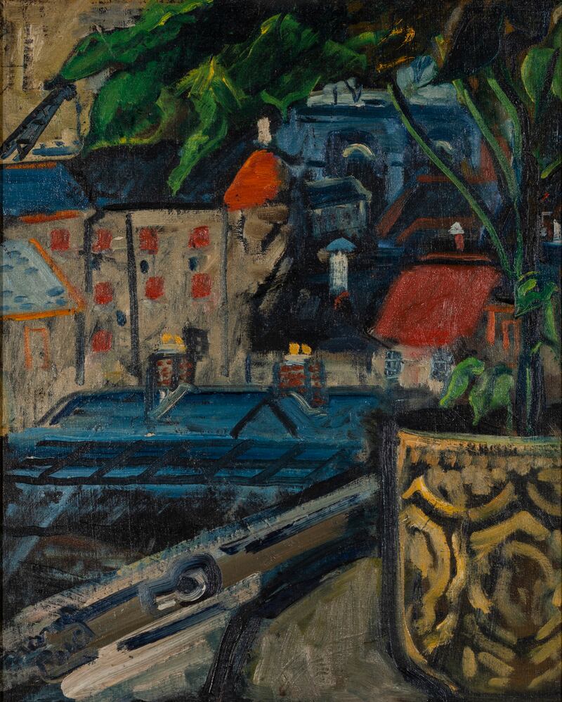 A View From the Artist’s Studio by Nano Reid