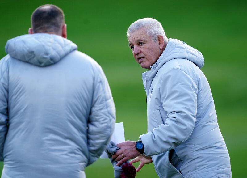 Warren Gatland: the Welsh players totally believe that he can bring out the best in each individual and the team. Photograph: David Davies/PA