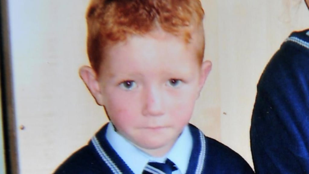 Seven-year-old  Patrick McCarthy, who was killed on Saturday after being thrown from a horse in the Spring Lane halting site, Blackpool, Cork. Photograph: Daragh Mc Sweeney/Provision
