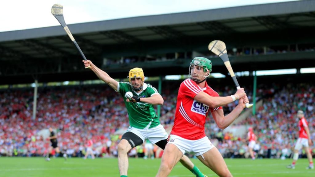 “Midfield is another area of big improvement for Cork this year,” says Nicky English. “They were comprehensively outplayed by Clare at midfield in last year’s All-Ireland final so they went away and produced Aidan Walsh (right)”. Photograph: Cathal Noonan/Inpho