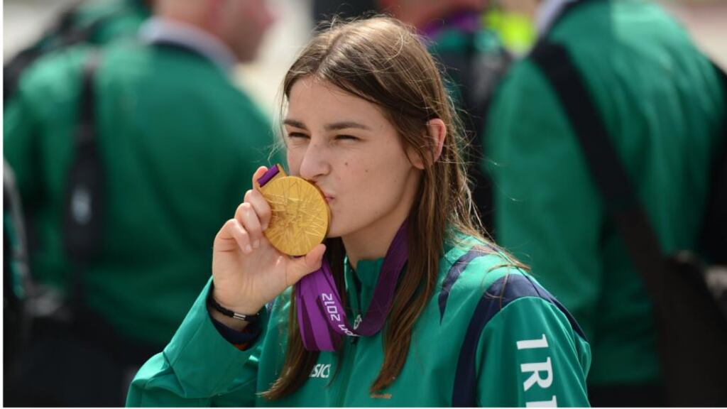 ‘The Gathering – Reflections on Ireland’ will include reflections from Olympic gold medallist Katie Taylor, Nobel laureate Seamus Heaney and rugby player Brian O’Driscoll. Photograph: Bryan O’Brien